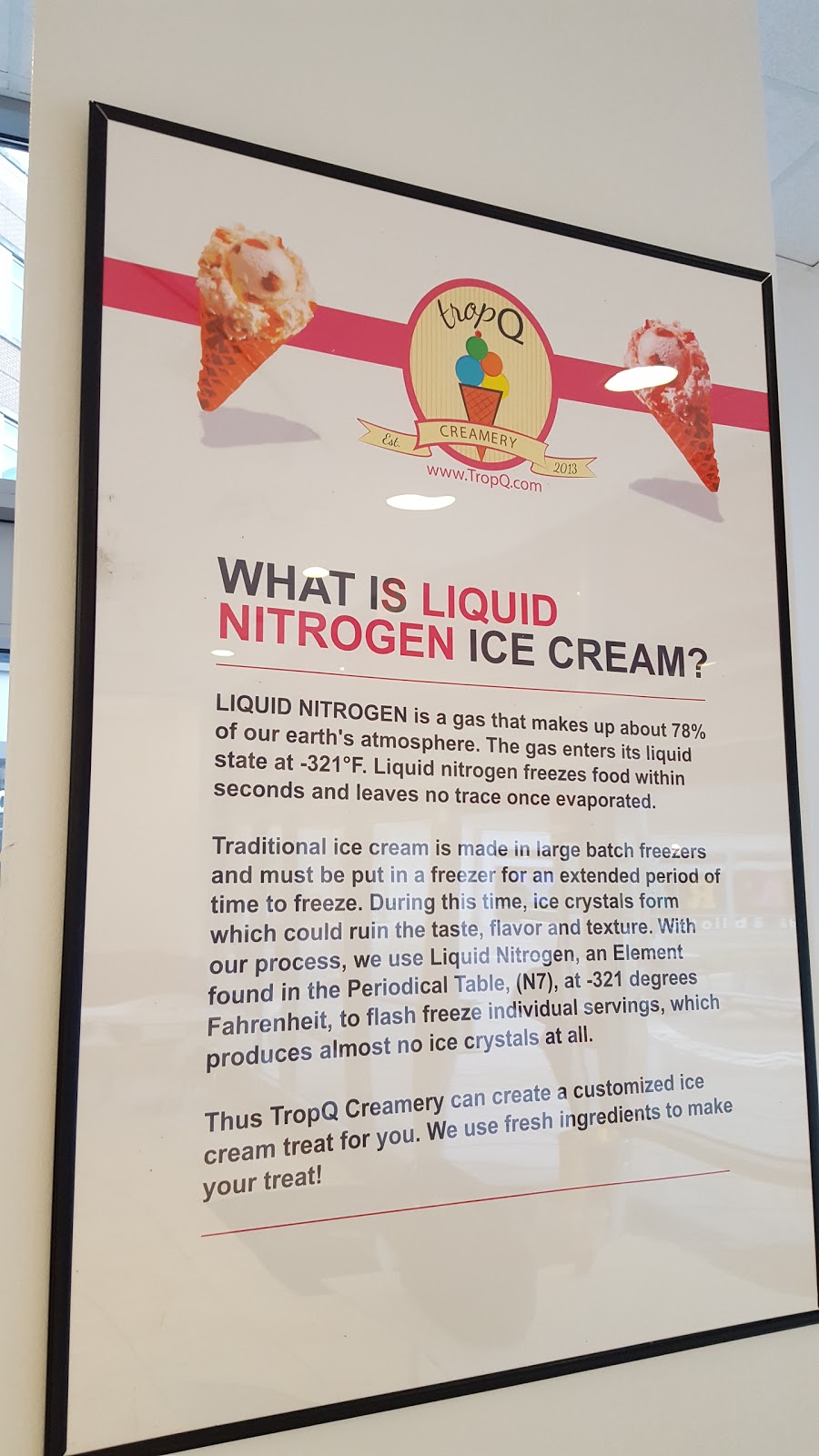 TropQ Creamery and Cafe | restaurant | 6504 America Blvd #101, Hyattsville, MD 20782, USA | 2403051491 OR +1 240-305-1491