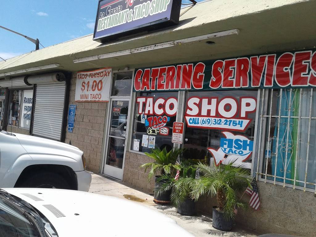 La Cresta Restaurant & Taco Shop | restaurant | 1331 La Cresta Blvd, El Cajon, CA 92021, USA | 6193826759 OR +1 619-382-6759