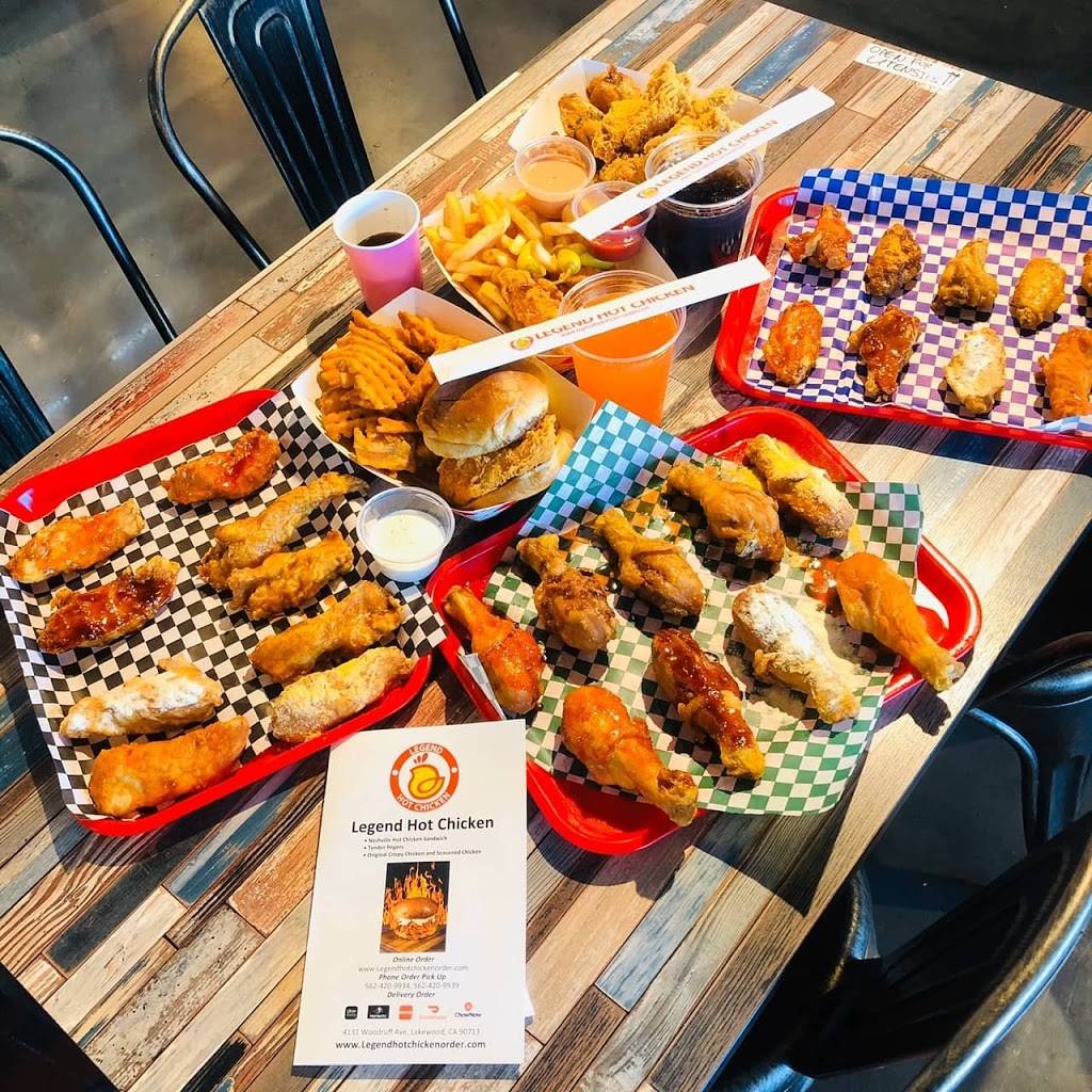 Legend Hot Chicken | restaurant | 4131 Woodruff Ave, Lakewood, CA 90713, USA | 5624209934 OR +1 562-420-9934