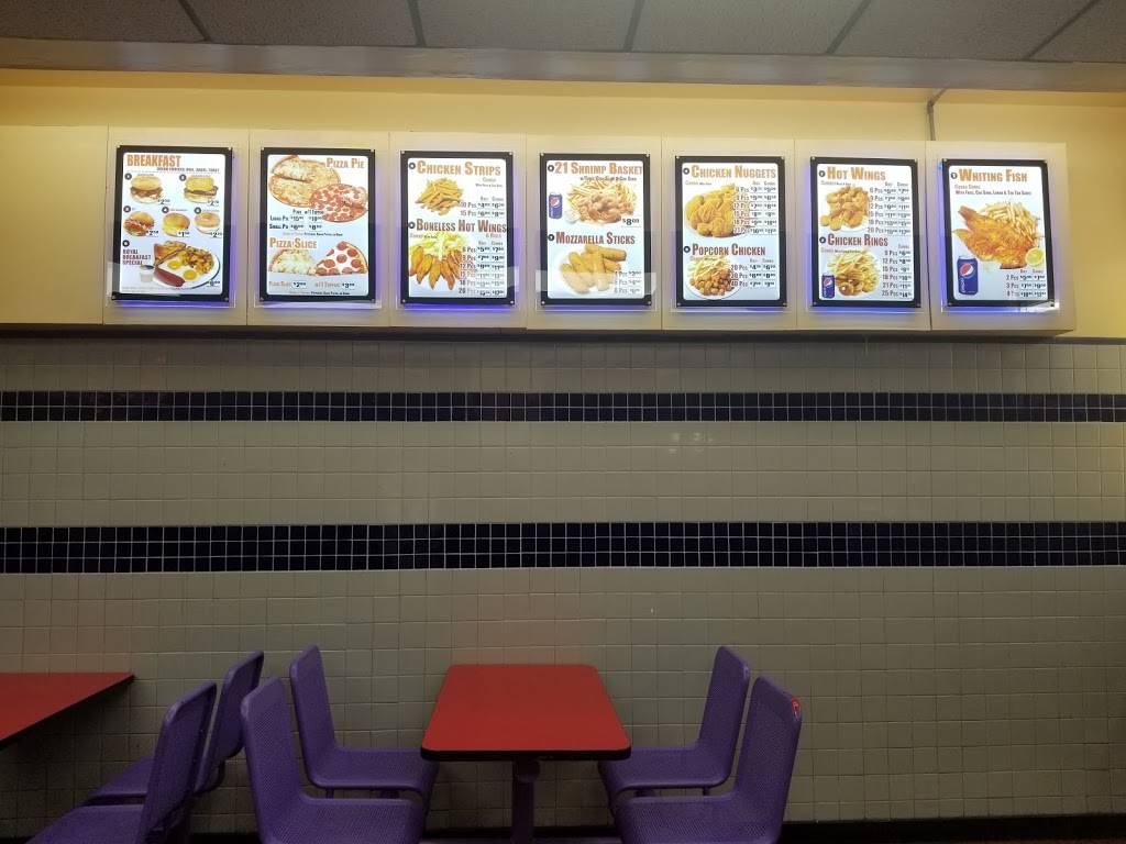 Royal Fried Chicken | restaurant | 496 Rockaway Pkwy # 1, Brooklyn, NY 11212, USA | 7183468100 OR +1 718-346-8100