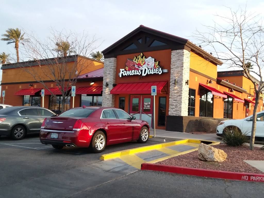 Famous Daves Bar-B-Que | restaurant | 651 Mall Ring Cir, Henderson, NV 89014, USA | 7024330013 OR +1 702-433-0013