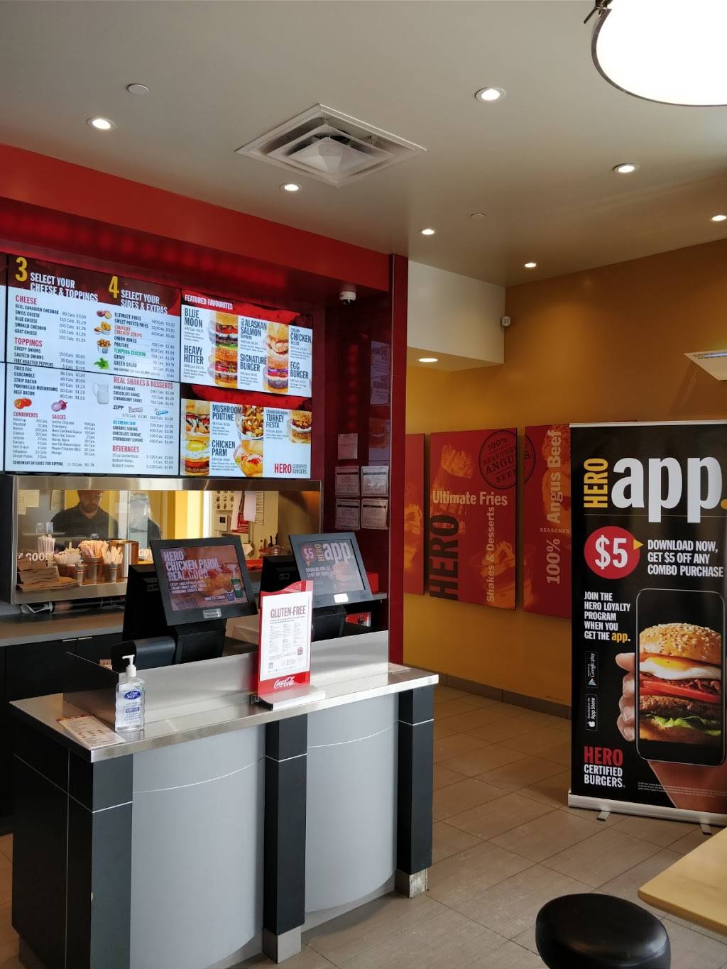 Hero Certified Burgers | restaurant | 541 Oxford St W #104, London, ON N6H 0H9, Canada | 5194734376 OR +1 519-473-4376