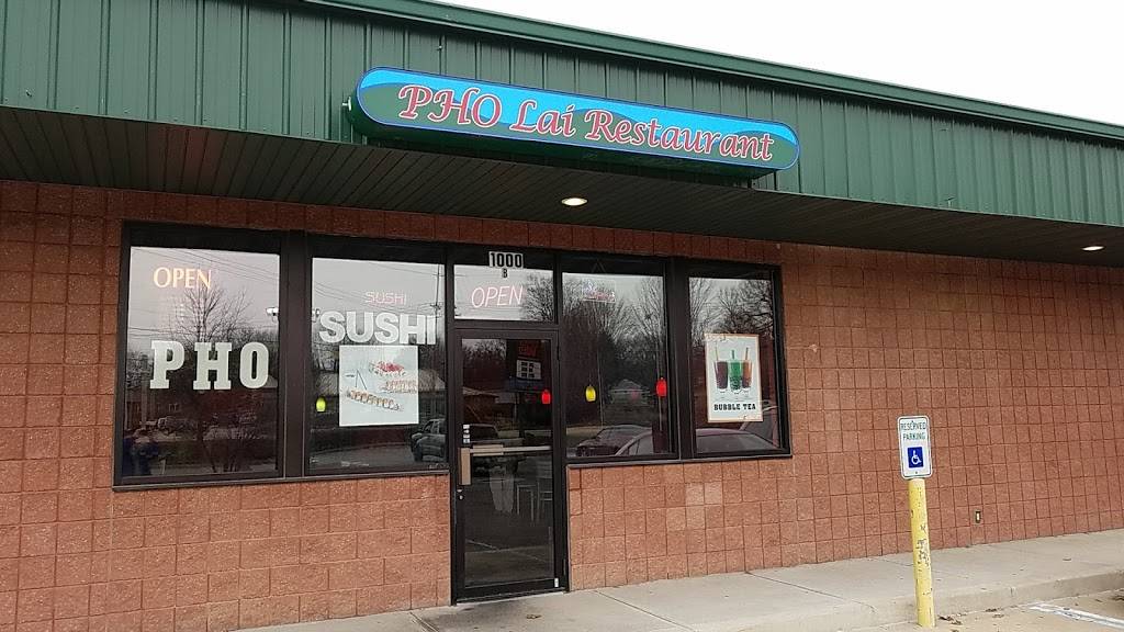 Pho Lai Restaurant | restaurant | 1000 N Madison Ave, Greenwood, IN 46142, USA | 3176417479 OR +1 317-641-7479