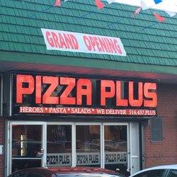 Pizza Plus | restaurant | 15 Village Ave, Elmont, NY 11003, USA | 5164377587 OR +1 516-437-7587