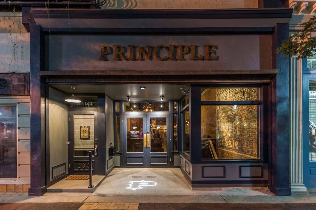 Principle Food and Drink | restaurant | 230 S Kalamazoo Mall, Kalamazoo, MI 49007, USA | 2697436563 OR +1 269-743-6563