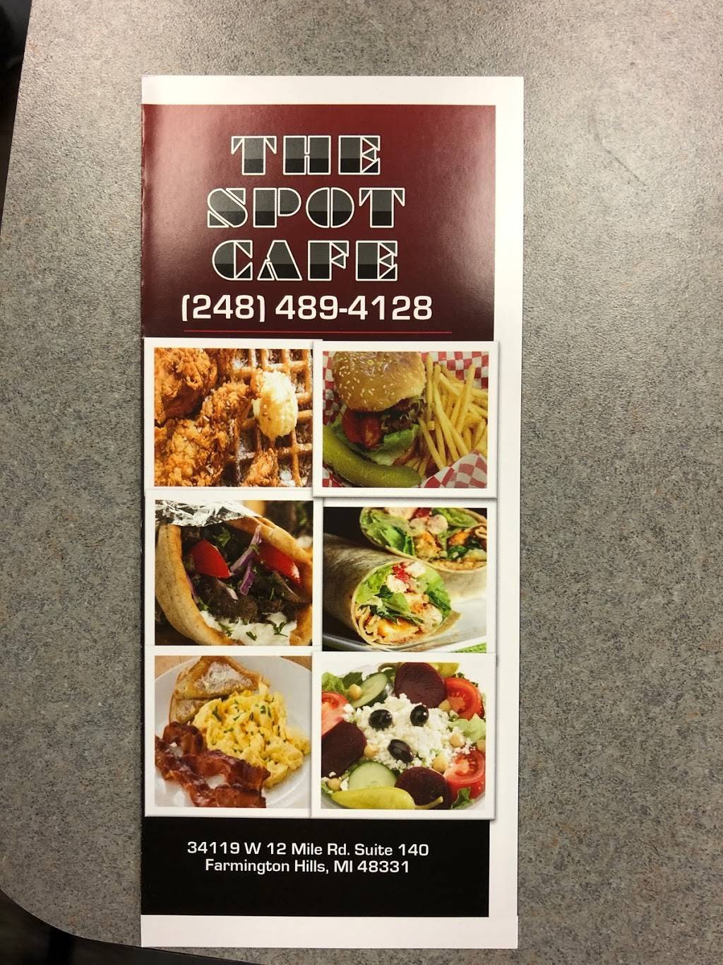 The spot cafe | restaurant | 34119 W 12 Mile Rd, Farmington Hills, MI 48331, USA | 2484894128 OR +1 248-489-4128
