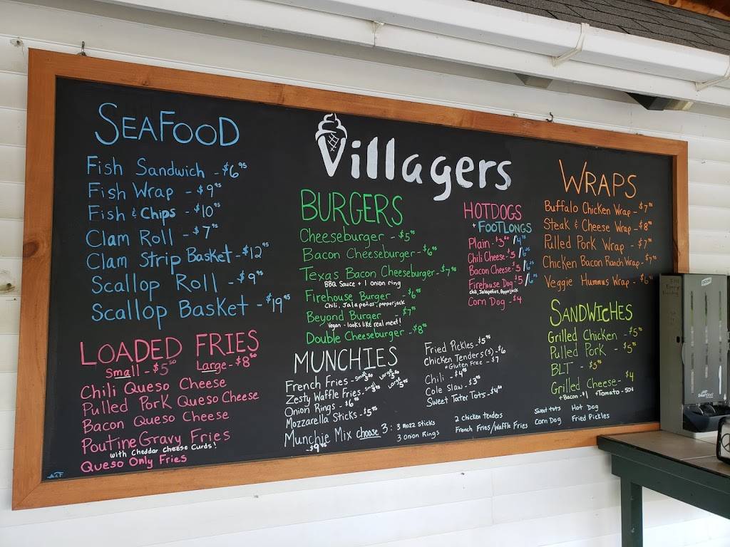 Villagers Ice Cream Restaurant | restaurant | 4261 VT-106, Perkinsville, VT 05151, USA | 8022635677 OR +1 802-263-5677