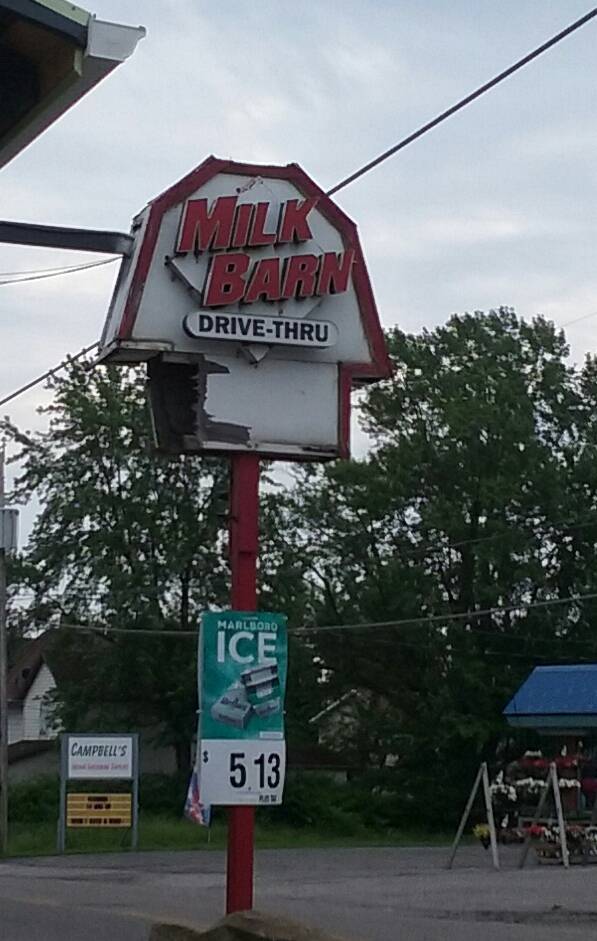 Milk Barn Drive-Thru | restaurant | 8211 Warren - Sharon Rd, Masury, OH 44438, USA | 3304482155 OR +1 330-448-2155
