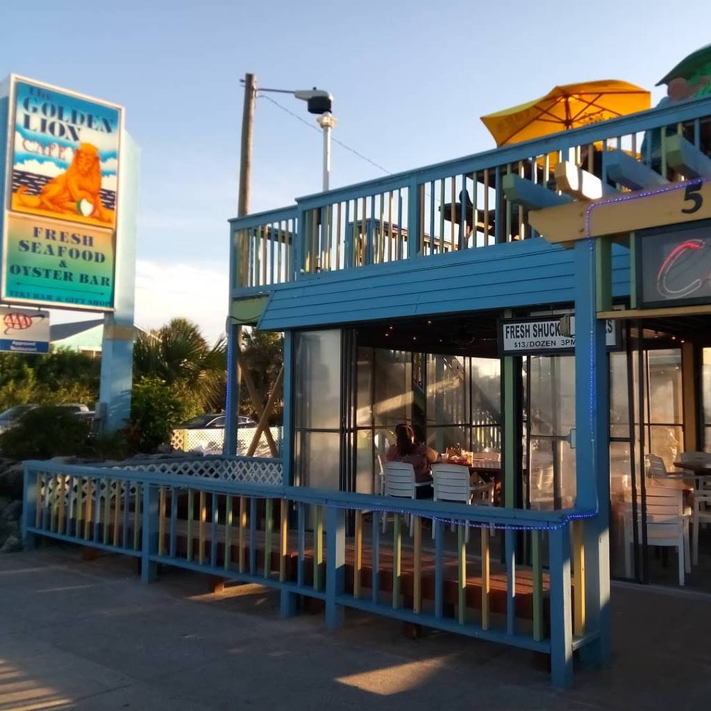 The Golden Lion Cafe | restaurant | 501 N Ocean Shore Blvd, Flagler Beach, FL 32136, USA | 3864393004 OR +1 386-439-3004