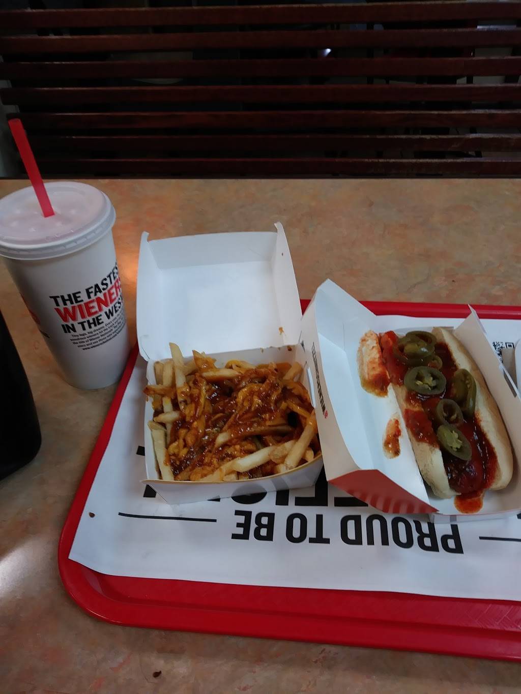 Wienerschnitzel | restaurant | 3201 N Rancho Dr, Las Vegas, NV 89130, USA | 7023319973 OR +1 702-331-9973