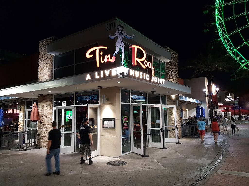 Tin Roof | restaurant | 8371 International Dr, Orlando, FL 32819, USA | 4072707926 OR +1 407-270-7926