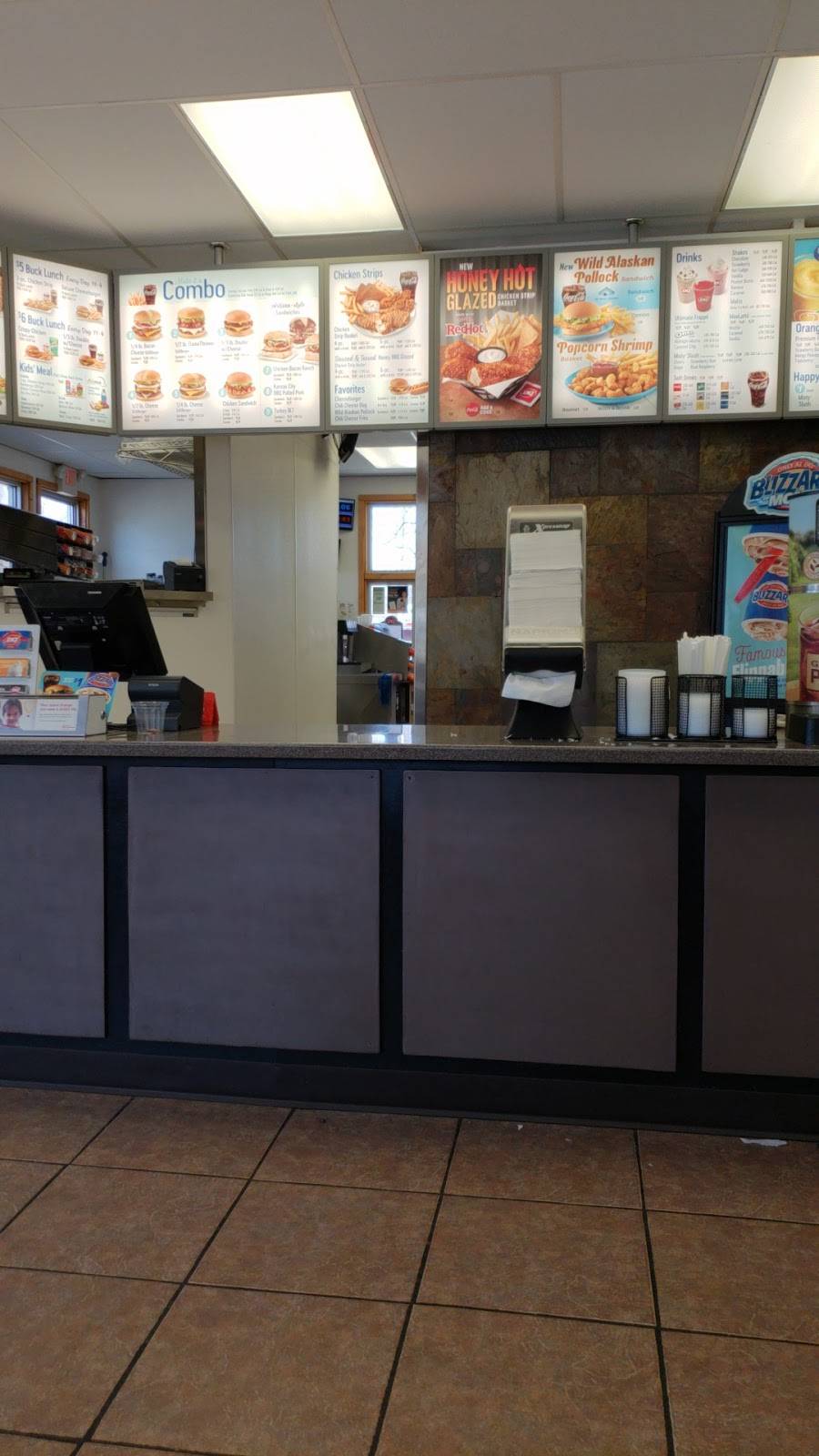 Dairy Queen | restaurant | 1406 Jordan Lake St, Lake Odessa, MI 48849, USA | 6163744671 OR +1 616-374-4671