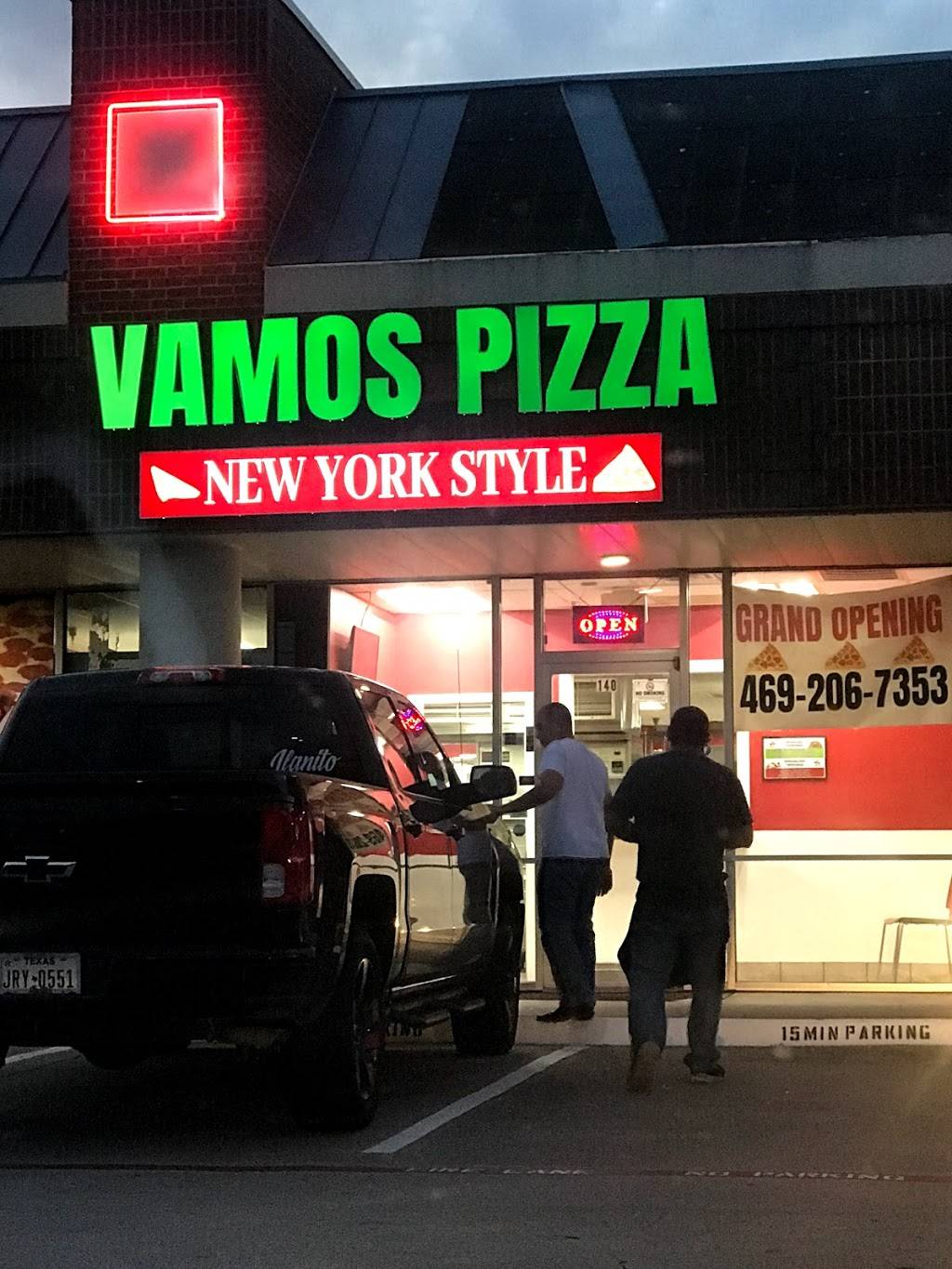Vamos Pizza | restaurant | 565 W Oates Rd #140, Garland, TX 75043, USA | 4692067353 OR +1 469-206-7353