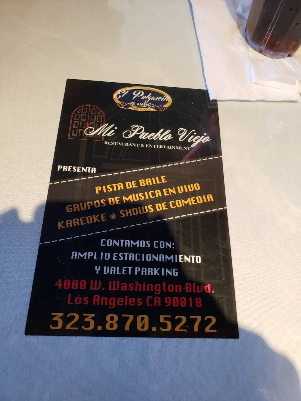 Mi Querido Pulgarcito Restaurant | restaurant | 1608 W Washington Blvd, Los Angeles, CA 90007, USA | 3237356602 OR +1 323-735-6602