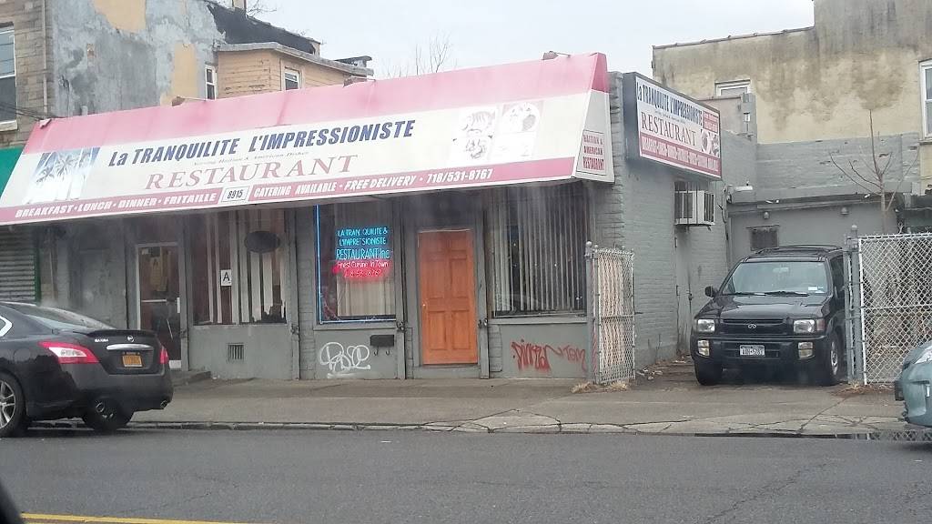 La Tranquilité LImpressioniste | restaurant | 9128 Avenue L, Brooklyn, NY 11236, USA | 7185318767 OR +1 718-531-8767