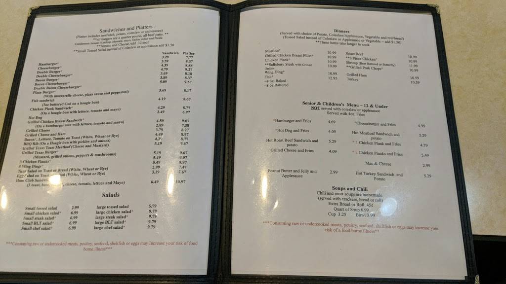 Pardees Route 240 Restaurant | restaurant | 6000 PA-240, Cherry Tree, PA 15724, USA | 8147436603 OR +1 814-743-6603