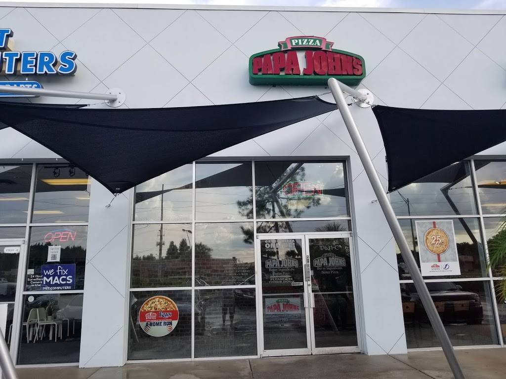 Papa Johns Pizza | restaurant | 17631 Bruce B Downs Blvd, Tampa, FL 33647, USA | 8139107272 OR +1 813-910-7272