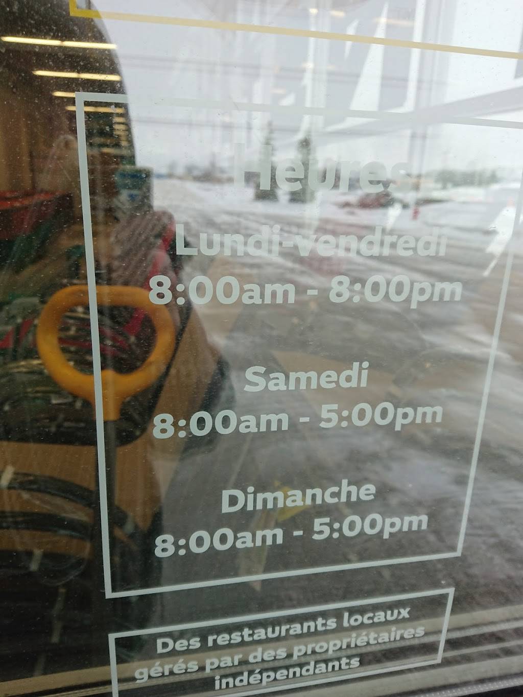 Subway | restaurant | 243 Montée Paiement, Home dépôt, Gatineau, QC J8P 6N7, Canada | 8192432620 OR +1 819-243-2620