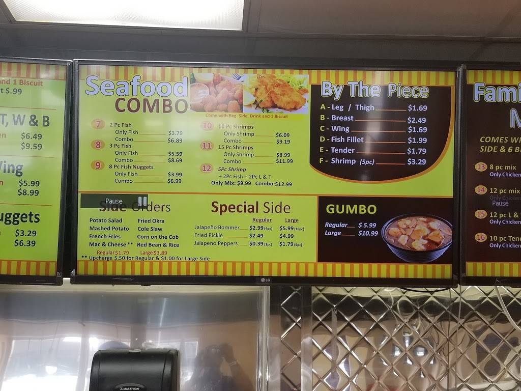 Louisiana Famous Fried Chicken & Seafood | restaurant | 4206 E Harry St, Wichita, KS 67218, USA | 3162609929 OR +1 316-260-9929