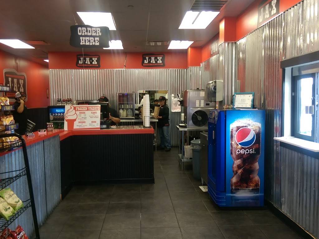 Jax Burgers Fries & Shakes | restaurant | 12002 Shadow Creek Pkwy, Pearland, TX 77584, USA | 7134362201 OR +1 713-436-2201