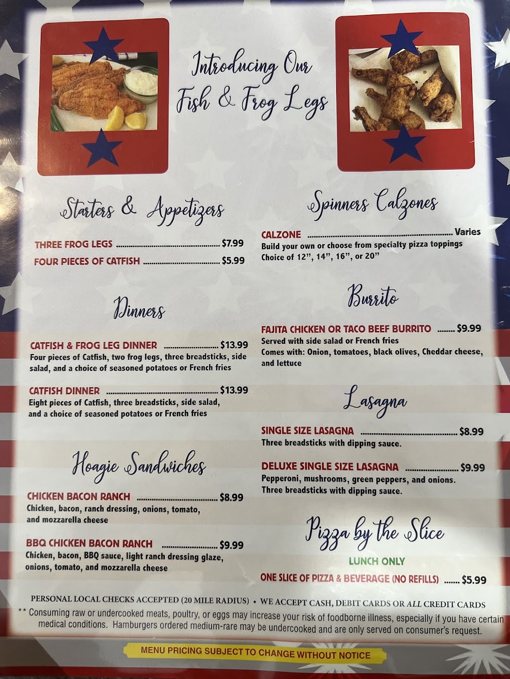 Spinners Pizza | restaurant | 9537 MO-5, Grovespring, MO 65662, USA | 4174627746 OR +1 417-462-7746