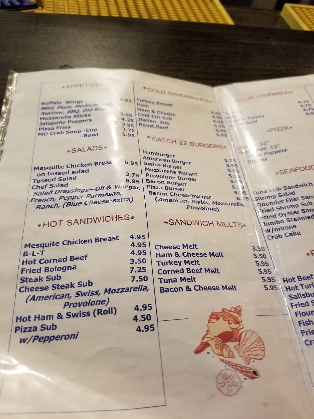 Catch 22 Saloon | restaurant | 6000 Eastern Ave, Baltimore, MD 21224, USA | 4106337465 OR +1 410-633-7465