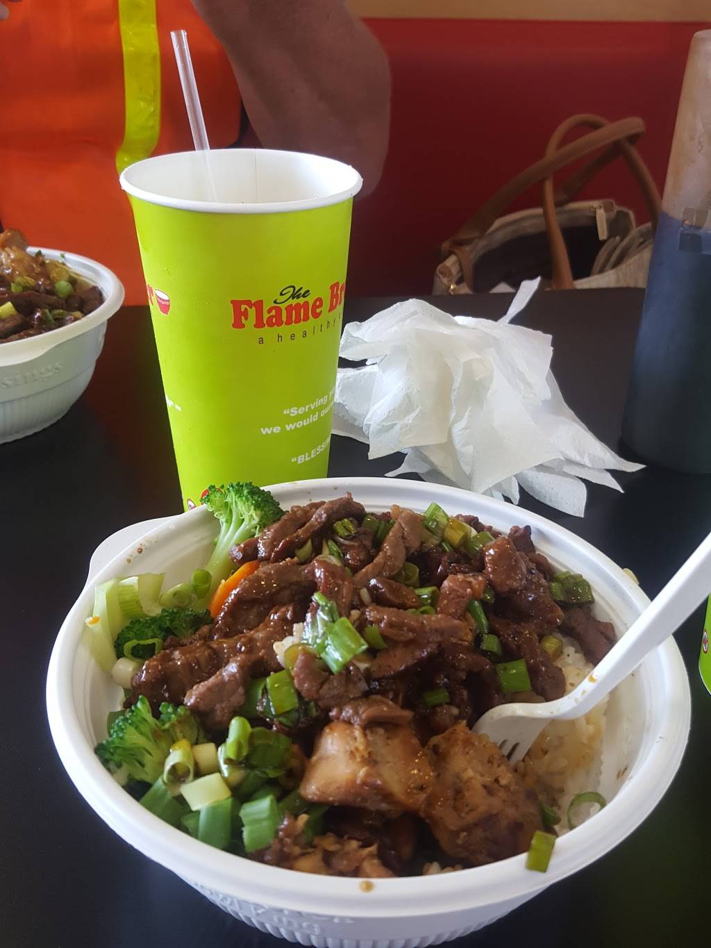 Flame Broiler | restaurant | 12871 Harbor Blvd, Garden Grove, CA 92840, USA | 7145909963 OR +1 714-590-9963