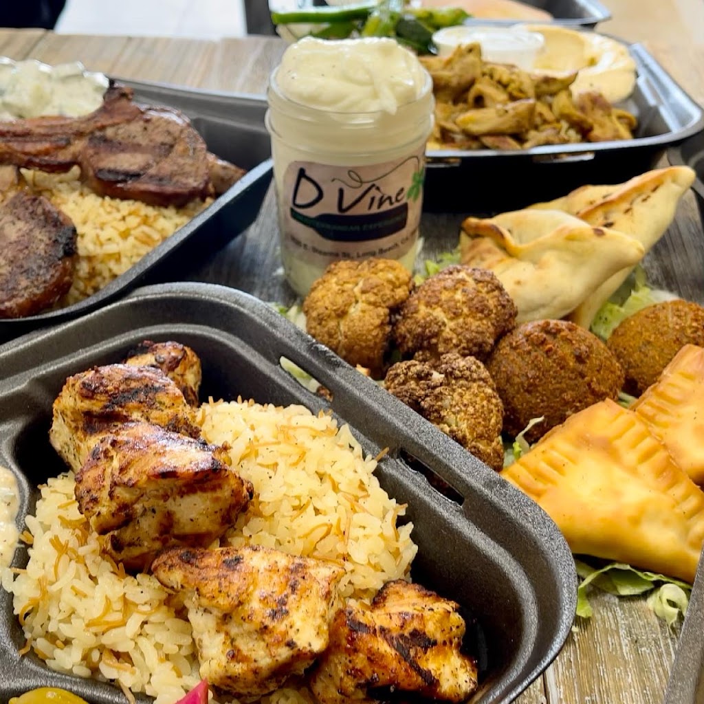 Dvine Mediterranean Express | restaurant | 5525 E Stearns St, Long Beach, CA 90815, USA | 5624310070 OR +1 562-431-0070