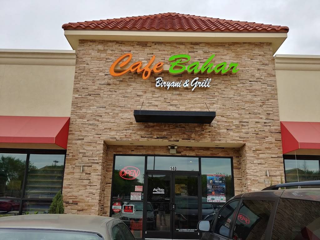 Cafe Bahar | restaurant | 949 W Royal Ln #140, Irving, TX 75039, USA | 9725980290 OR +1 972-598-0290