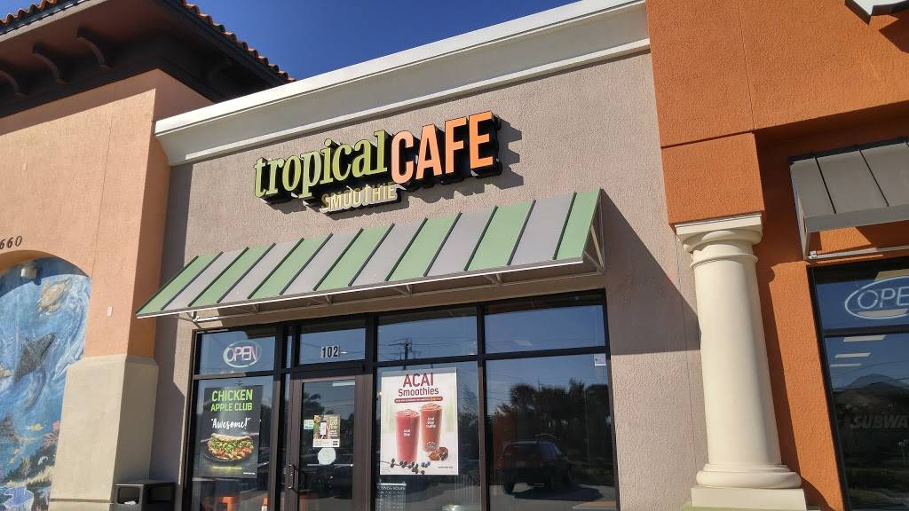 Tropical Smoothie Cafe | restaurant | 660 E Eau Gallie Blvd Suite 2, Indian Harbour Beach, FL 32937, USA | 3216228706 OR +1 321-622-8706