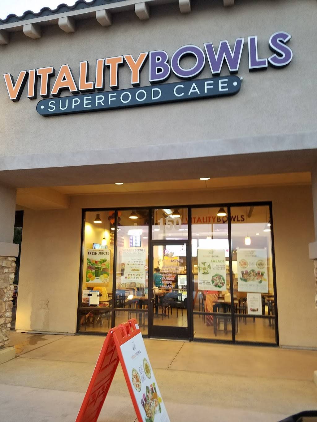 Vitality Bowls | restaurant | 4870 Blue Diamond Rd Suite 150, Las Vegas, NV 89139, USA | 7023314626 OR +1 702-331-4626