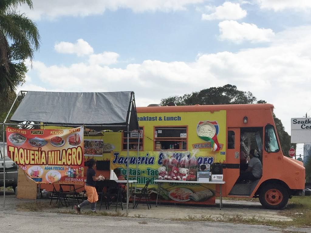 Taqueria El Milagro | restaurant | 3603 14th St W, Bradenton, FL 34205, USA | 9415654086 OR +1 941-565-4086