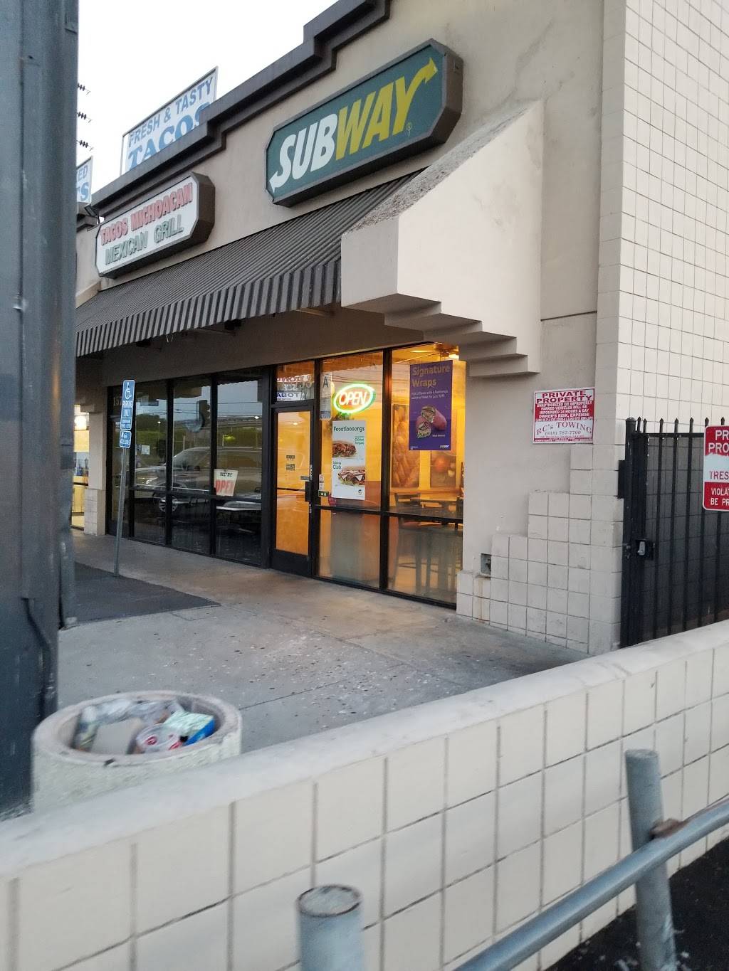 Subway Restaurants | restaurant | 15753 Roscoe Blvd, North Hills, CA 91343, USA | 8188910062 OR +1 818-891-0062