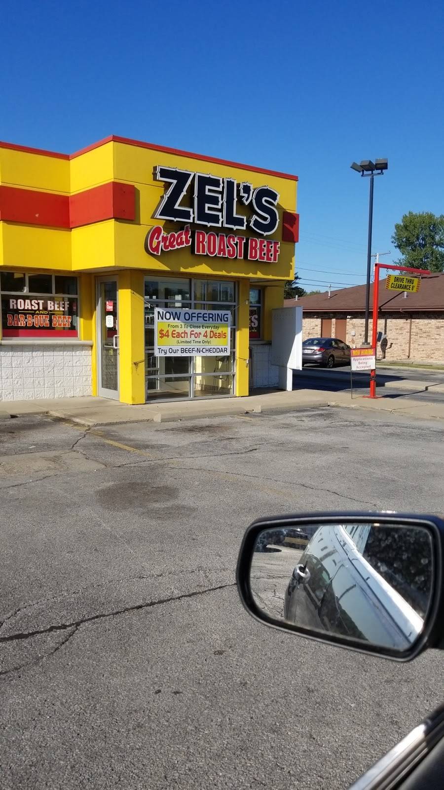 Zels Roast Beef | restaurant | 7889 W Lincoln Hwy, Schererville, IN 46375, USA | 2198641011 OR +1 219-864-1011