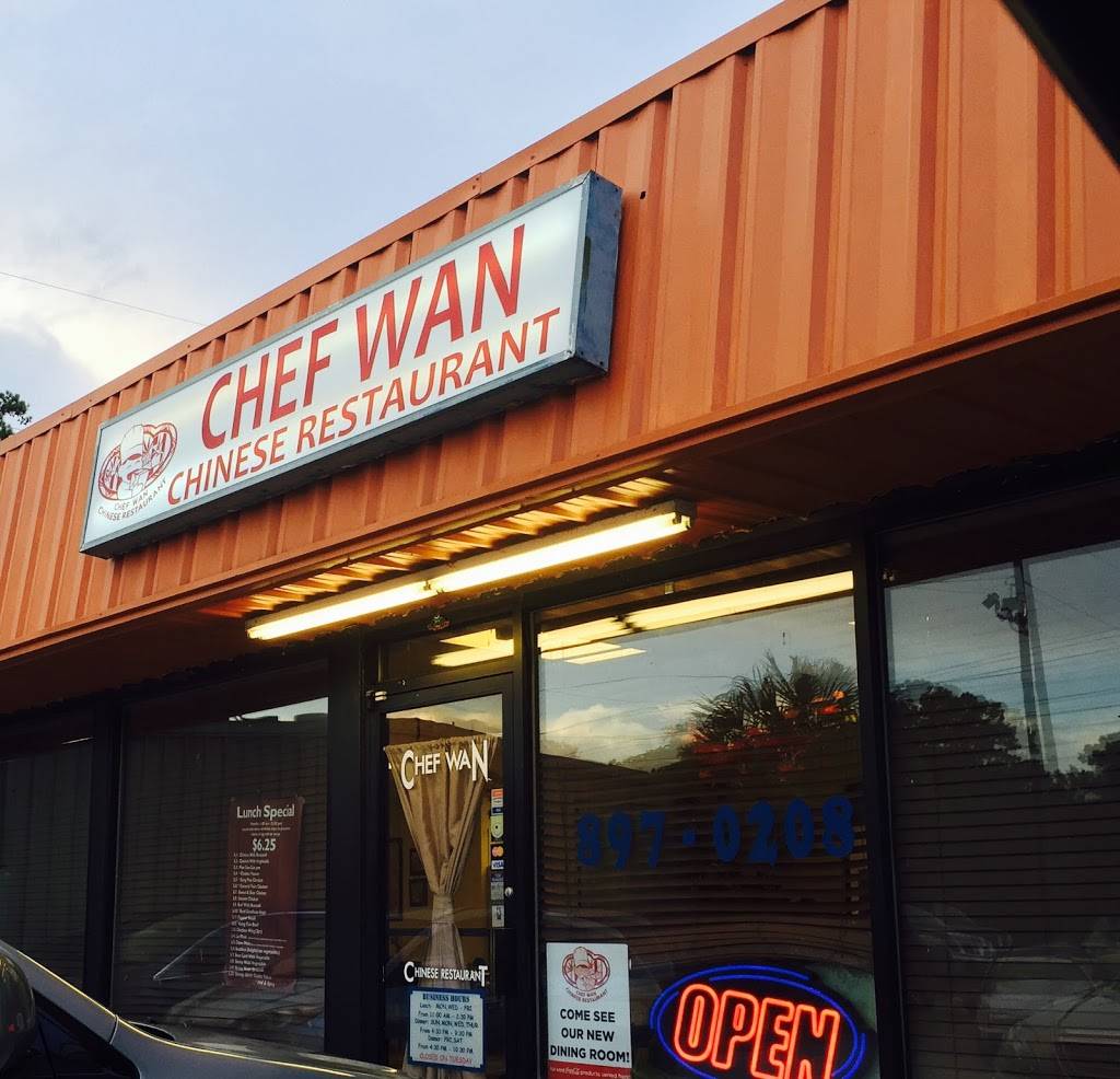 Chef Wan Chinese Restaurant | restaurant | 342 Johnny Mercer Blvd, Savannah, GA 31410, USA | 9128970208 OR +1 912-897-0208