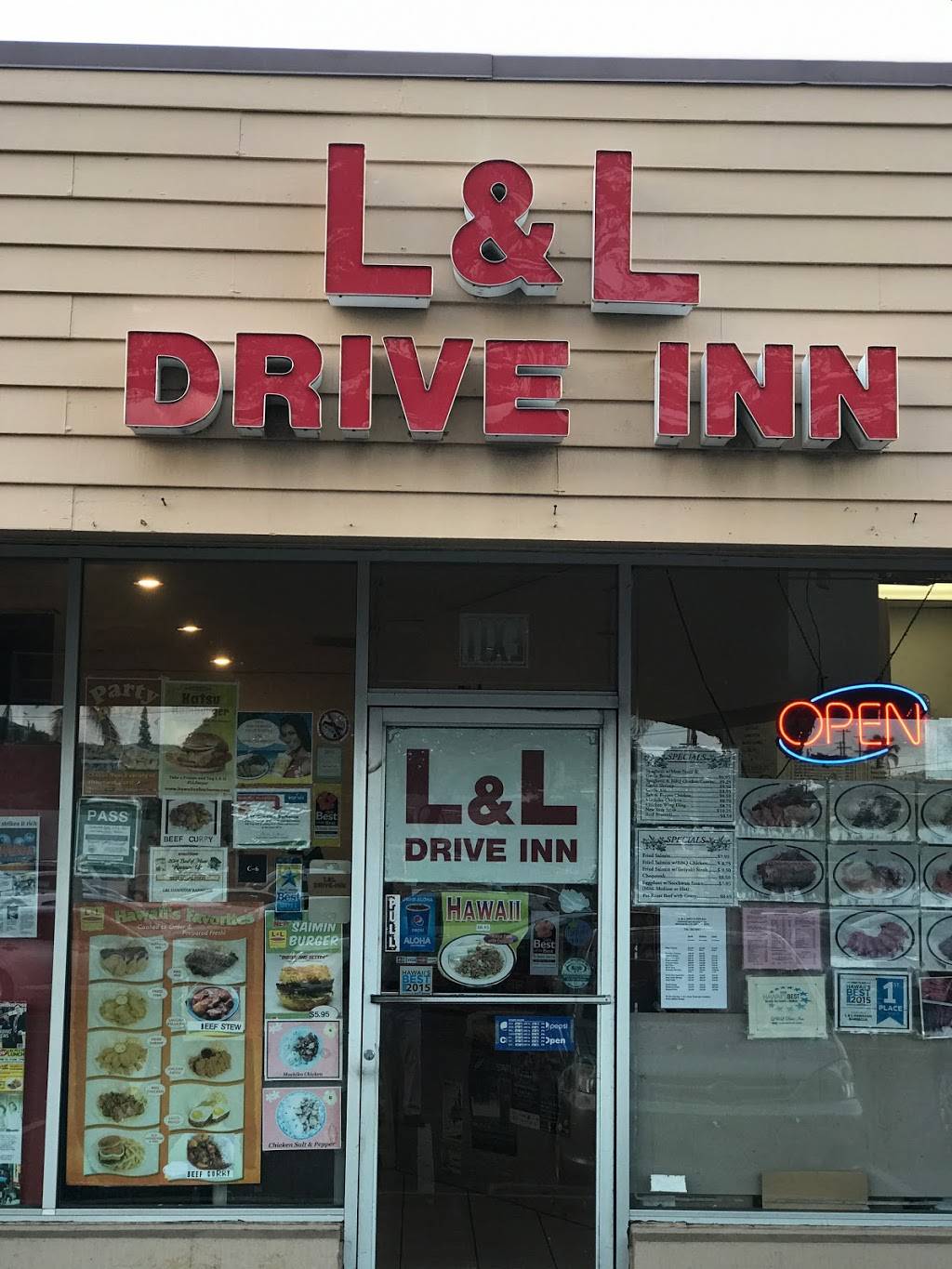 L&L | restaurant | 1020 Keolu Dr C6, Kailua, HI 96734, USA | 8082624411 OR +1 808-262-4411