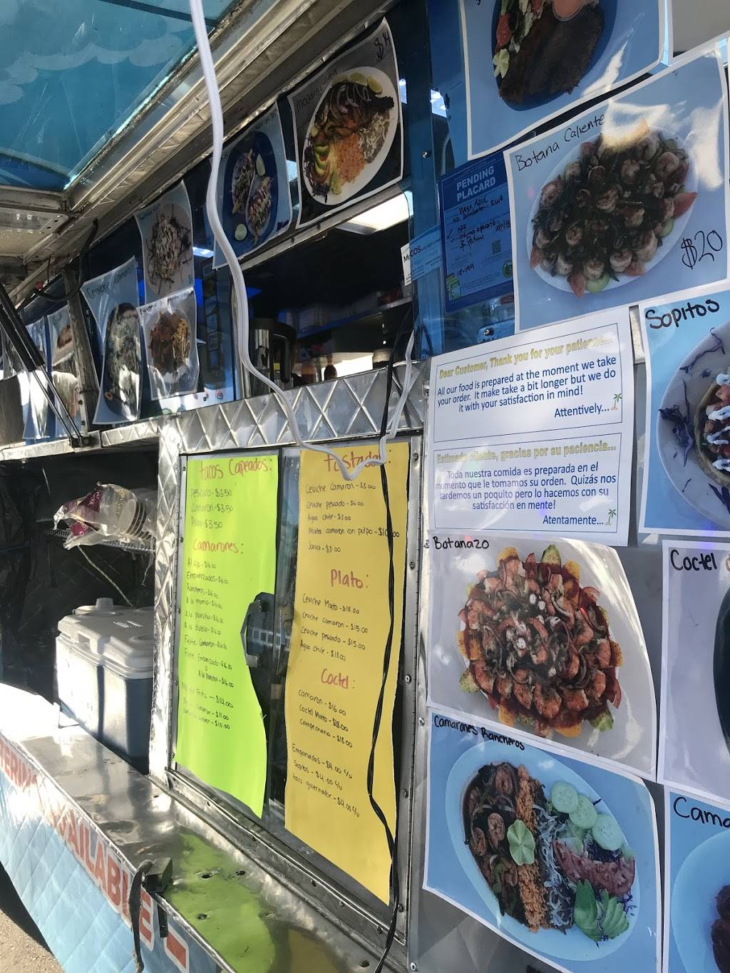 P Azul Sea food food trcuk | restaurant | 2215 El Camino Real, Redwood City, CA 94063, USA | 6509550366 OR +1 650-955-0366