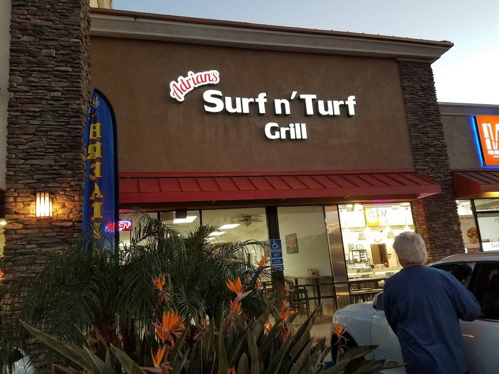 Adrians Surf n Turf Grill | restaurant | 9353 Clairemont Mesa Blvd suite l1, San Diego, CA 92123, USA | 8588361067 OR +1 858-836-1067