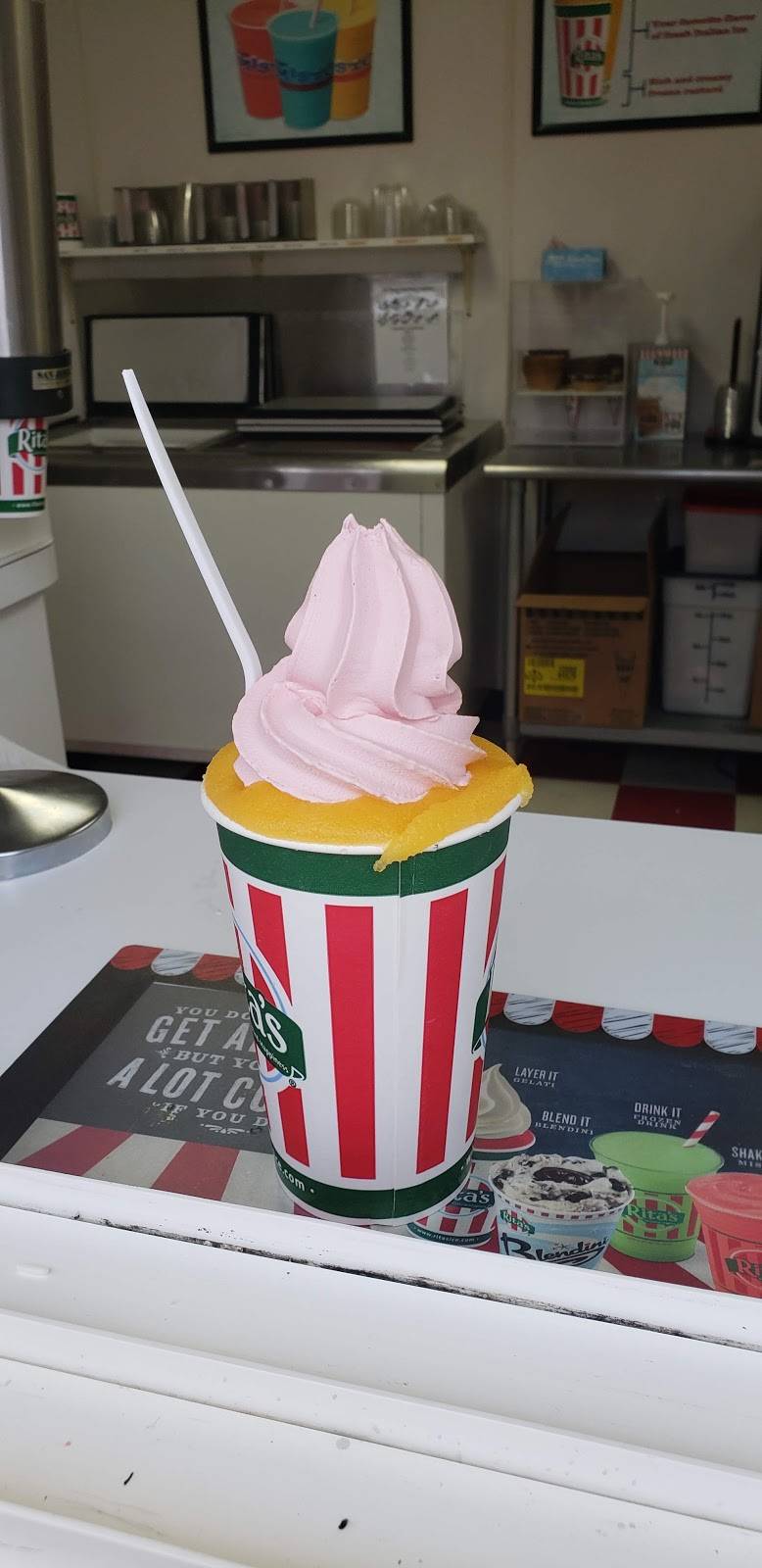 Ritas Italian Ice & Frozen Custard | restaurant | 772 W Bel Air Ave, Aberdeen, MD 21001, USA | 4102724413 OR +1 410-272-4413