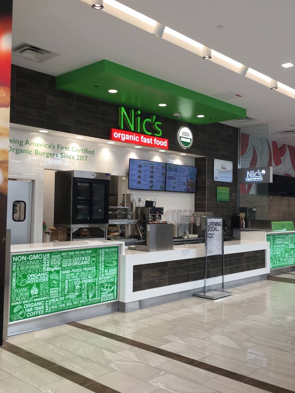 Nics Organic Fast Food | restaurant | 5 Woodfield Mall VC09, Schaumburg, IL 60173, USA | 2245208249 OR +1 224-520-8249