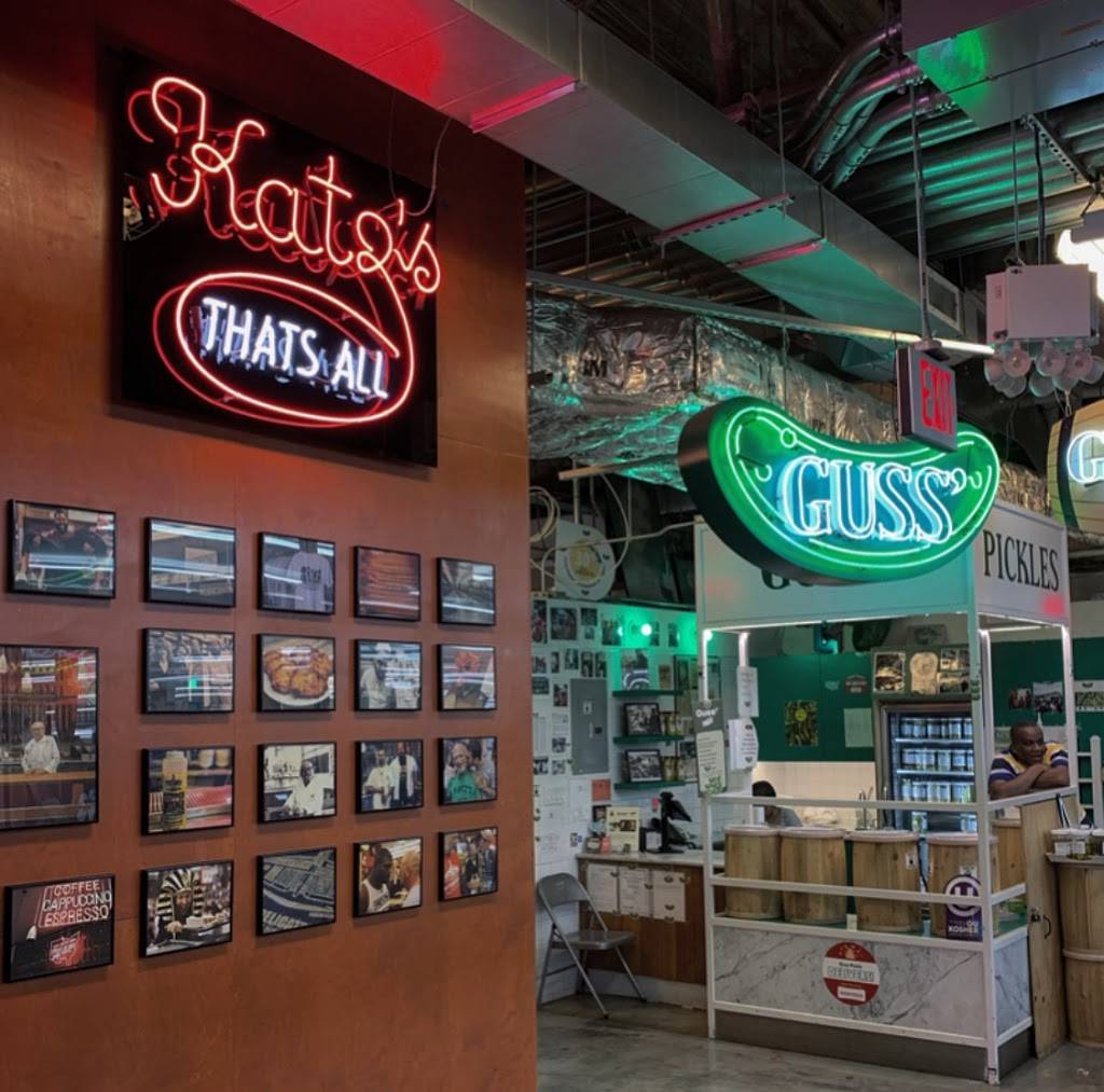 Guss Pickles | restaurant | 445 Albee Square W, Brooklyn, NY 11201, USA | 7189336060 OR +1 718-933-6060
