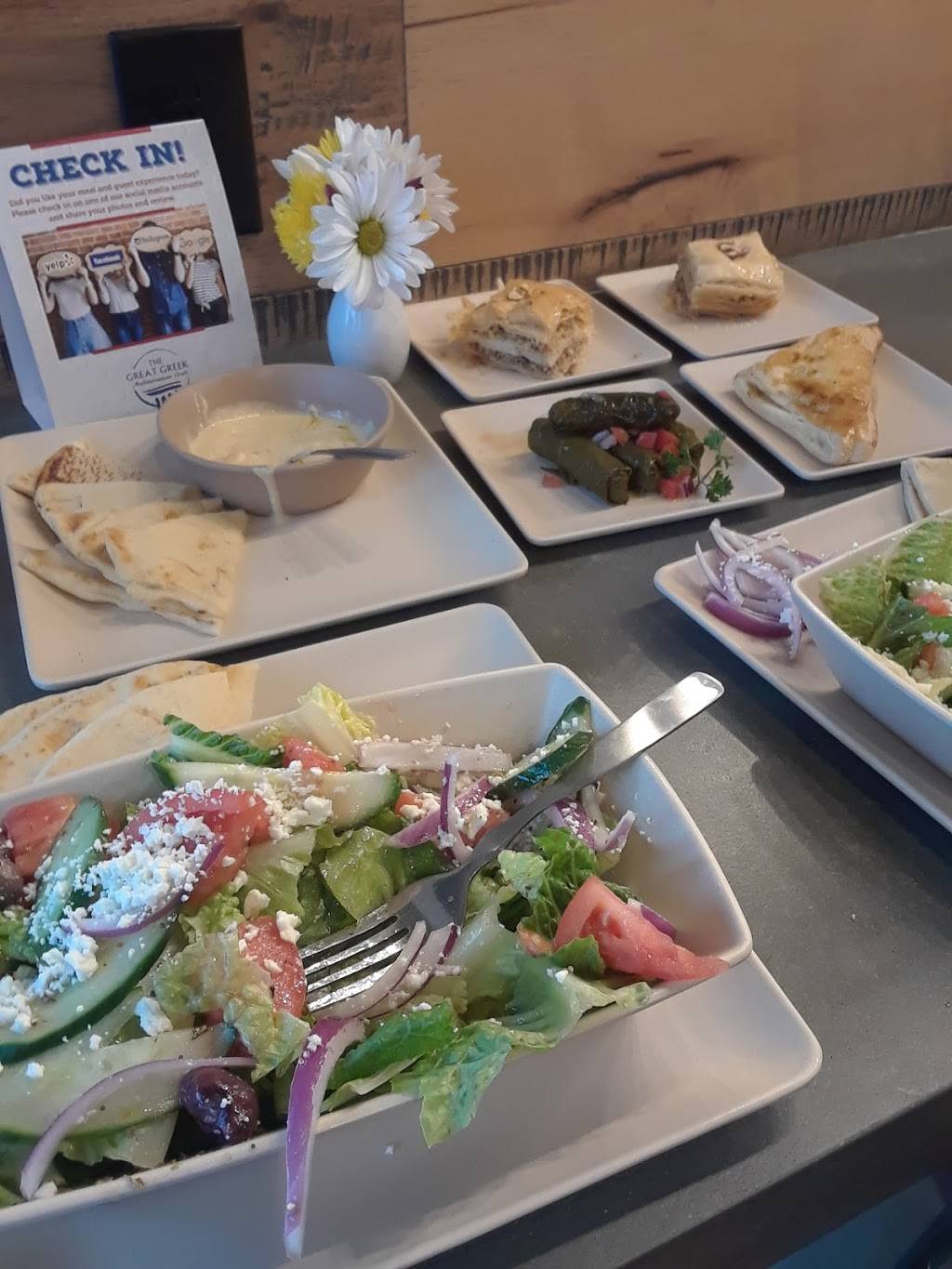 The Great Greek Mediterranean Grill | restaurant | 10513 SW Meeting St, Port St. Lucie, FL 34987, USA | 7723032104 OR +1 772-303-2104