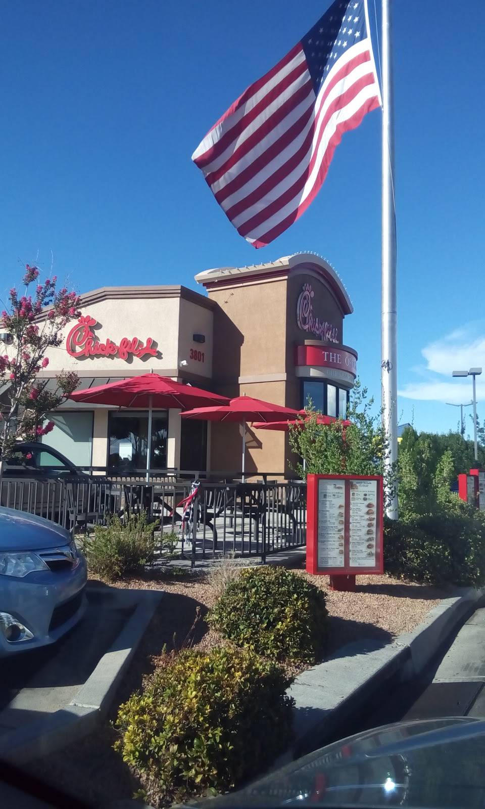 Chick-fil-A | restaurant | 3801 Ellison Rd NW, Albuquerque, NM 87114, USA | 5058988988 OR +1 505-898-8988
