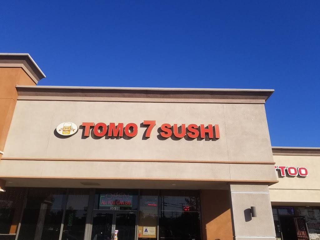 Tomo 7 Sushi | restaurant | 5519 Van Buren Boulevard, Riverside, CA 92503, USA | 9513435991 OR +1 951-343-5991