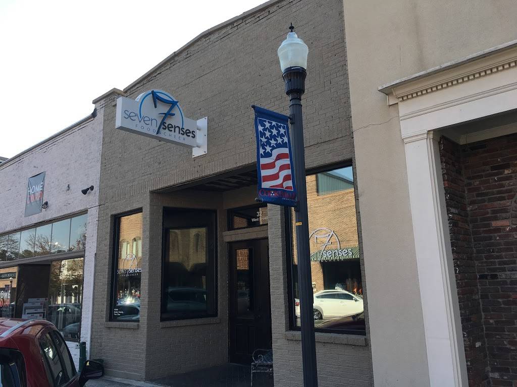 Seven Senses Food & Cheer | restaurant | 32 W Broad St, Cookeville, TN 38501, USA | 9315200077 OR +1 931-520-0077