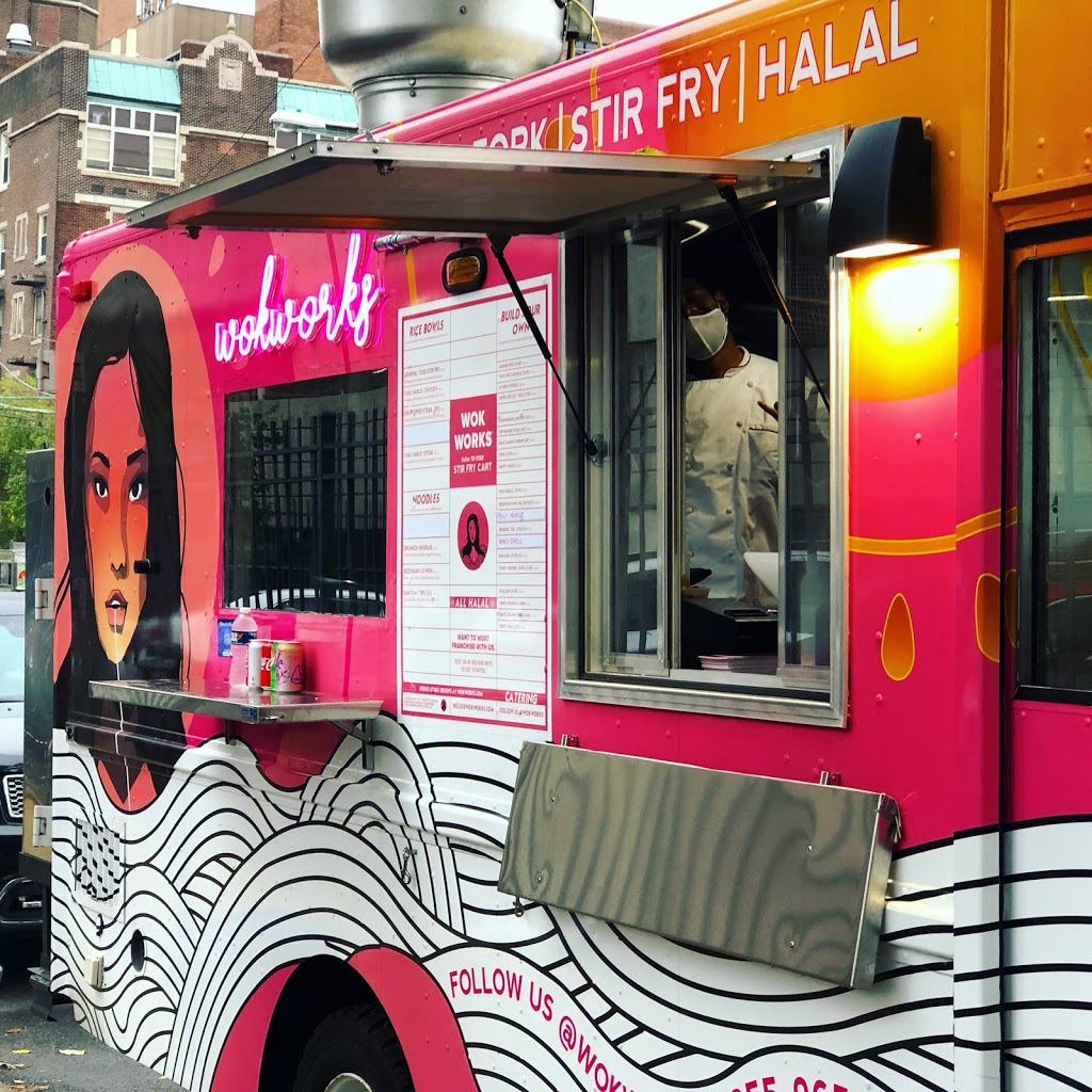 Wokworks Einstein Food Truck | restaurant | 1301 W Tabor Rd, Philadelphia, PA 19141, USA | 8559659675 OR +1 855-965-9675