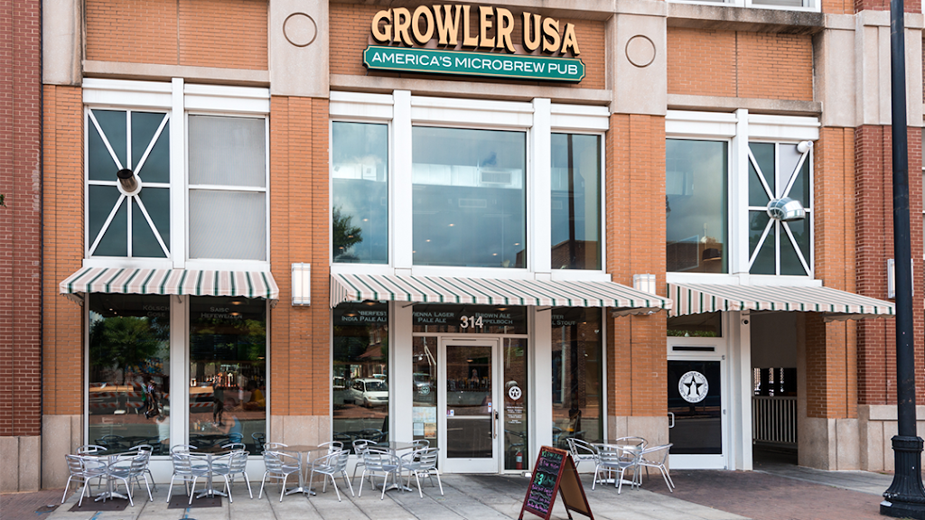 Growler USA - Raleigh | restaurant | 314 S Blount St, Raleigh, NC 27601, USA | 9199007122 OR +1 919-900-7122