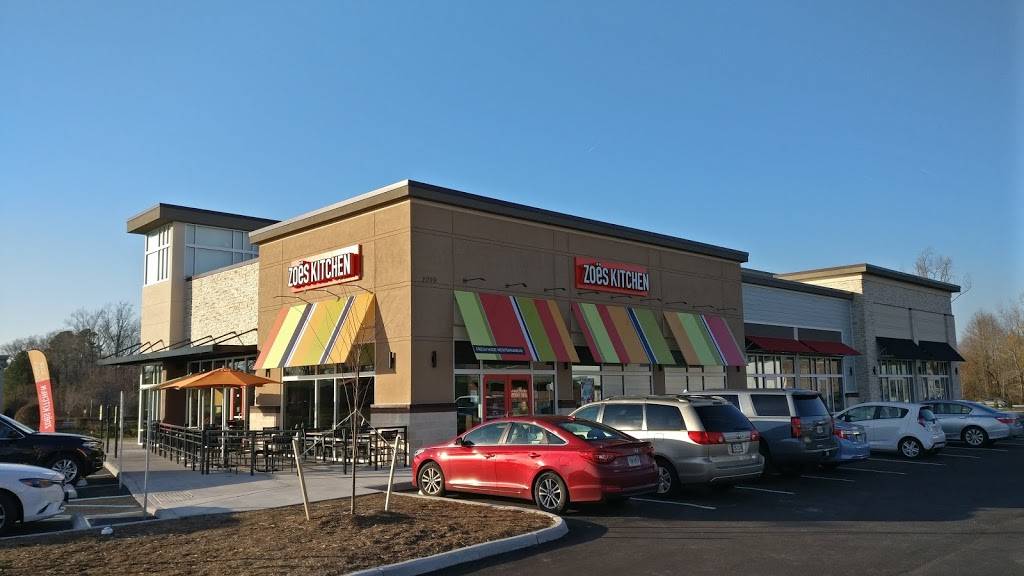 Zoës Kitchen | restaurant | 2099 Sun Harbour Ave Suite 100, Suffolk, VA 23435, USA | 7579422587 OR +1 757-942-2587