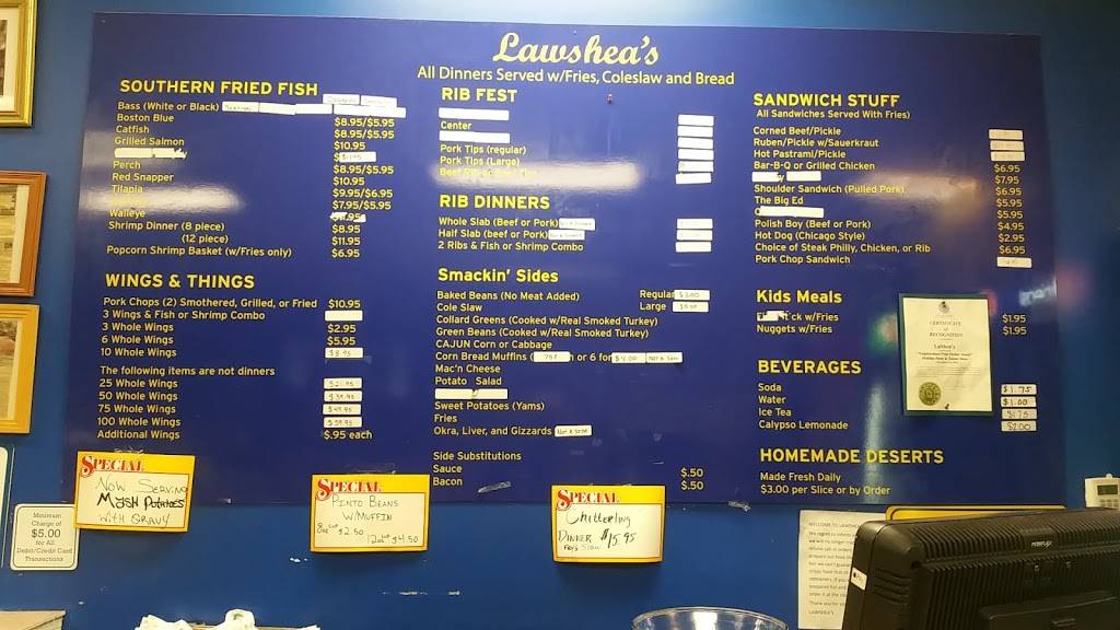 Lawsheas | restaurant | 1488 Morse Rd, Columbus, OH 43224, USA | 6142523474 OR +1 614-252-3474