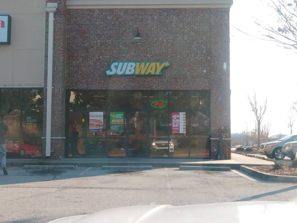 Subway | restaurant | Shops at Old Campbell, 8420 Senoia Rd Suite 107, Fairburn, GA 30213, USA | 7703061629 OR +1 770-306-1629